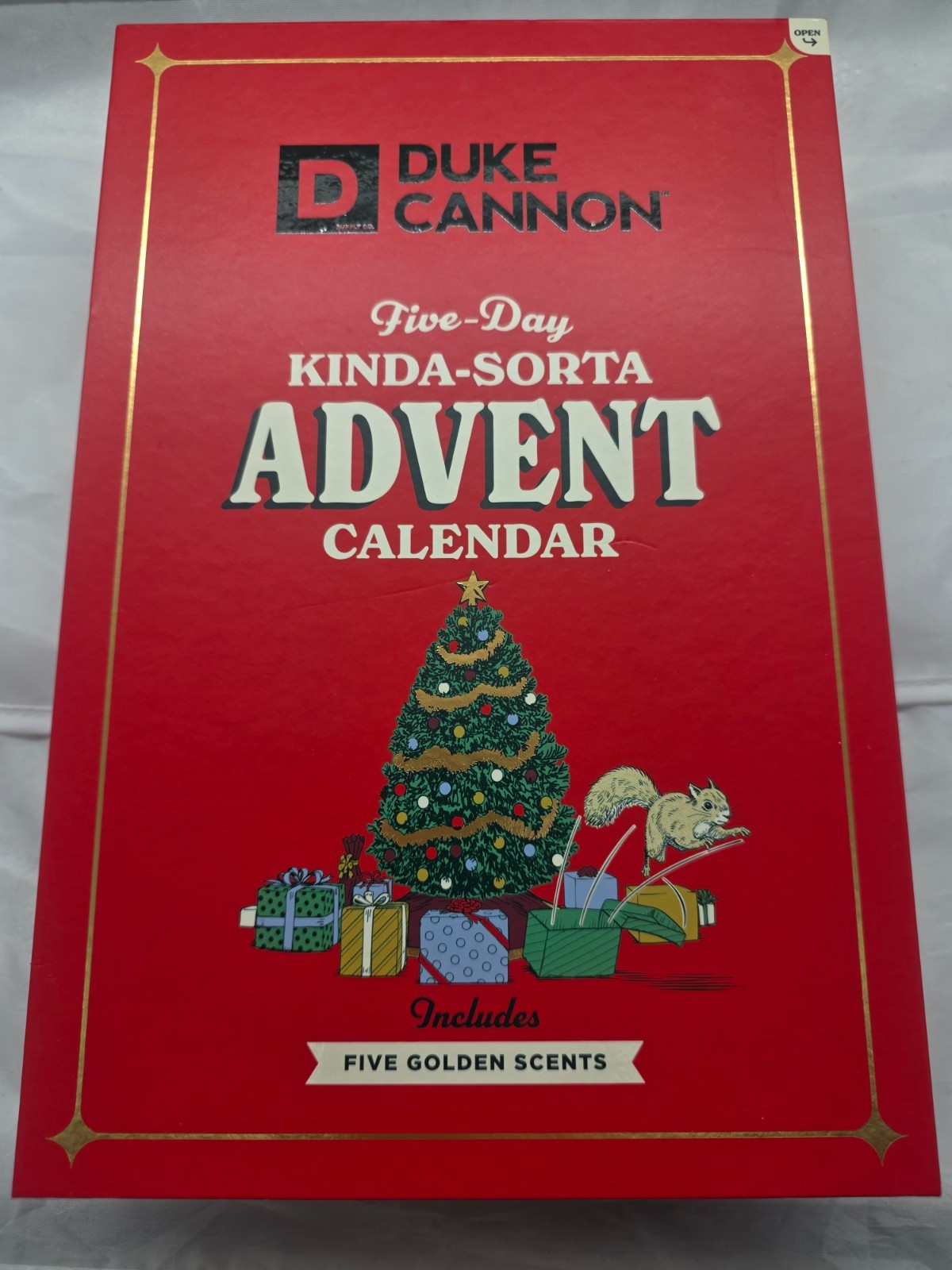 Duke Cannon Supply Co. Men’s Advent Calendar Holiday Soap and Cologne Gift Set