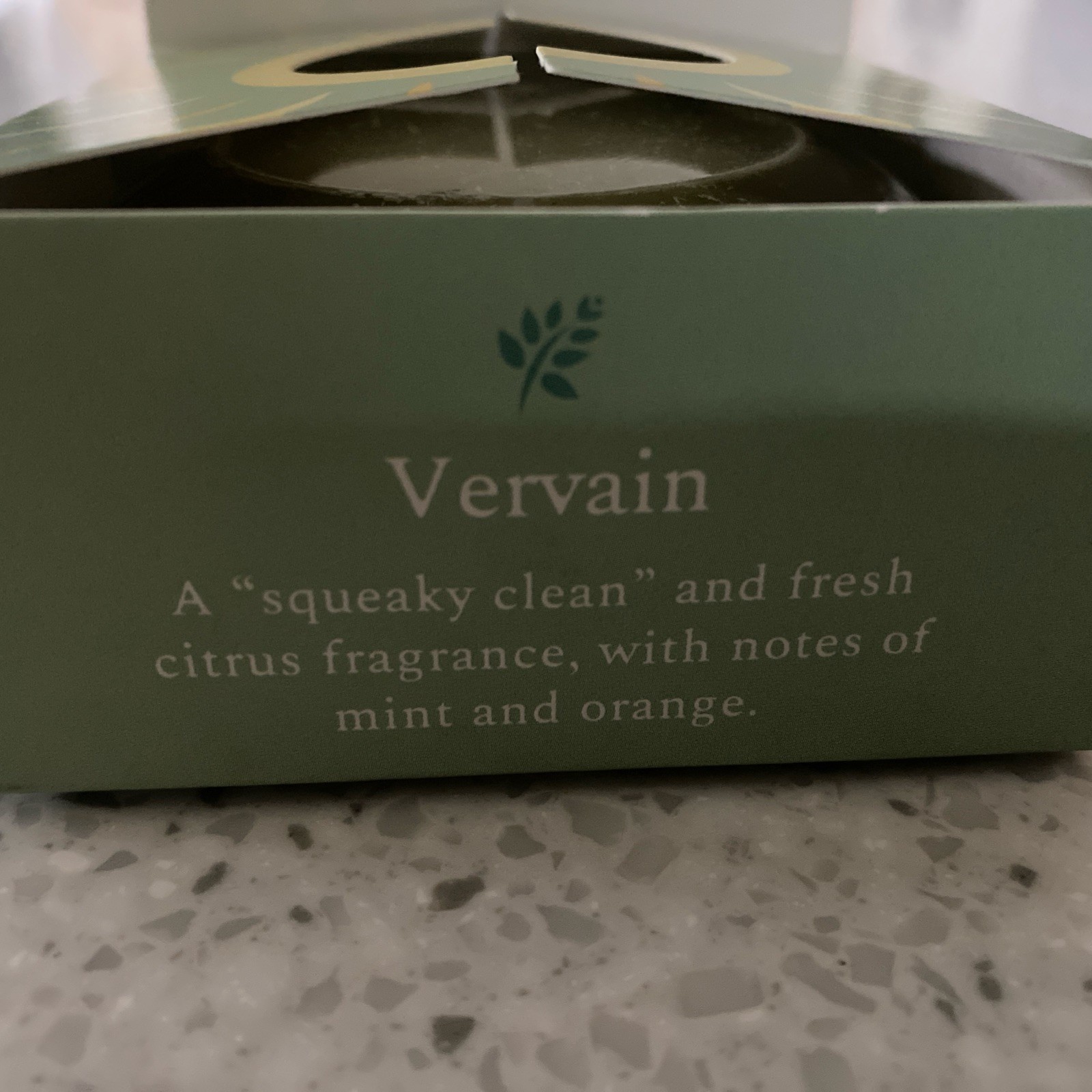 NEW Bare By Baudelaire Vervain (Citrus) Artisan Soap Made in France ONE BAR 7 OZ