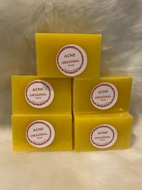5 x Original Acne Soap. Treat and Whitening. USA SELLER