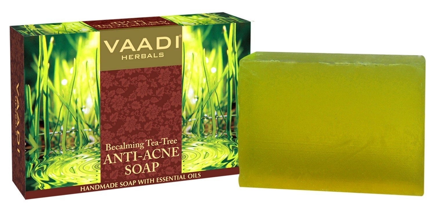 Tea Tree Oil Bath Bar Soap, ALL Natural – Each 2.65 Oz, Pack of 12(32 Ounces)