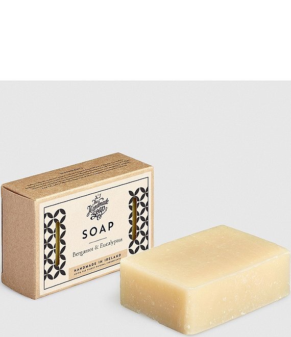 The Handmade Soap Company Bergamot & Eucalyptus Ireland Soap Bar – 140g / 4.9oz