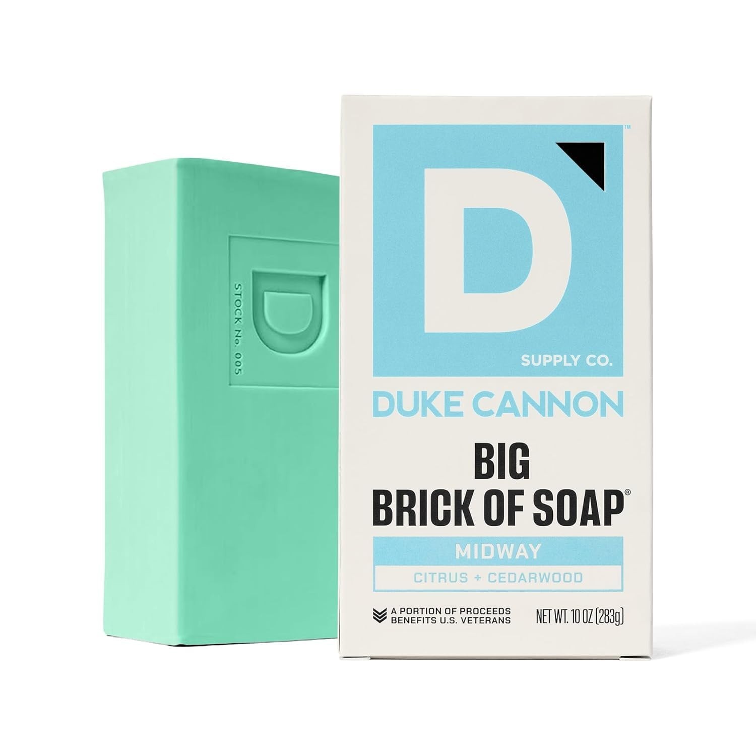 Triple-Milled Extra Large Bar Soap – Refreshing Midway Scent for All Skin Types