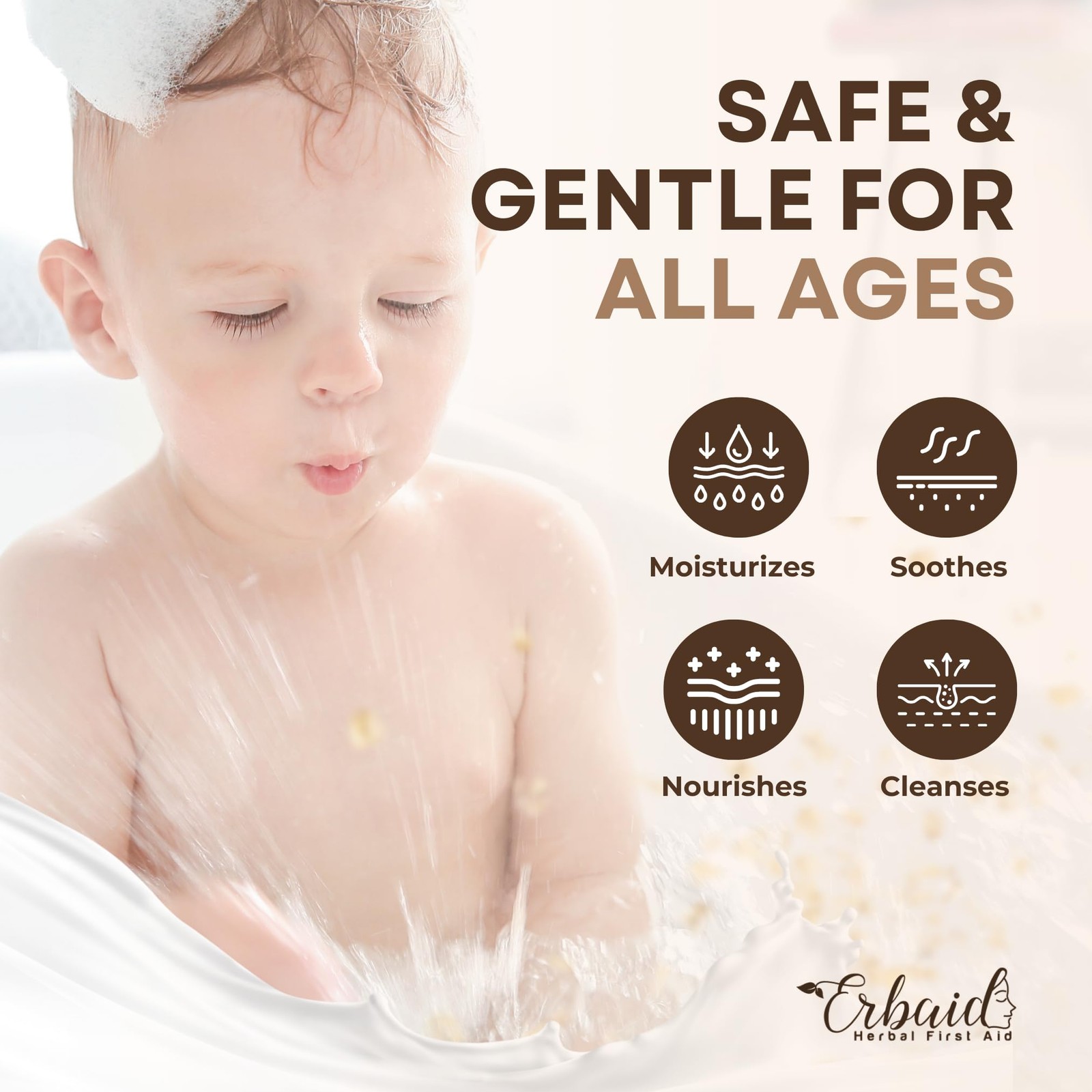Oatmeal Soap – Natural & Honey Goat Milk Bar – 5 Ounce (Pack of 1)
