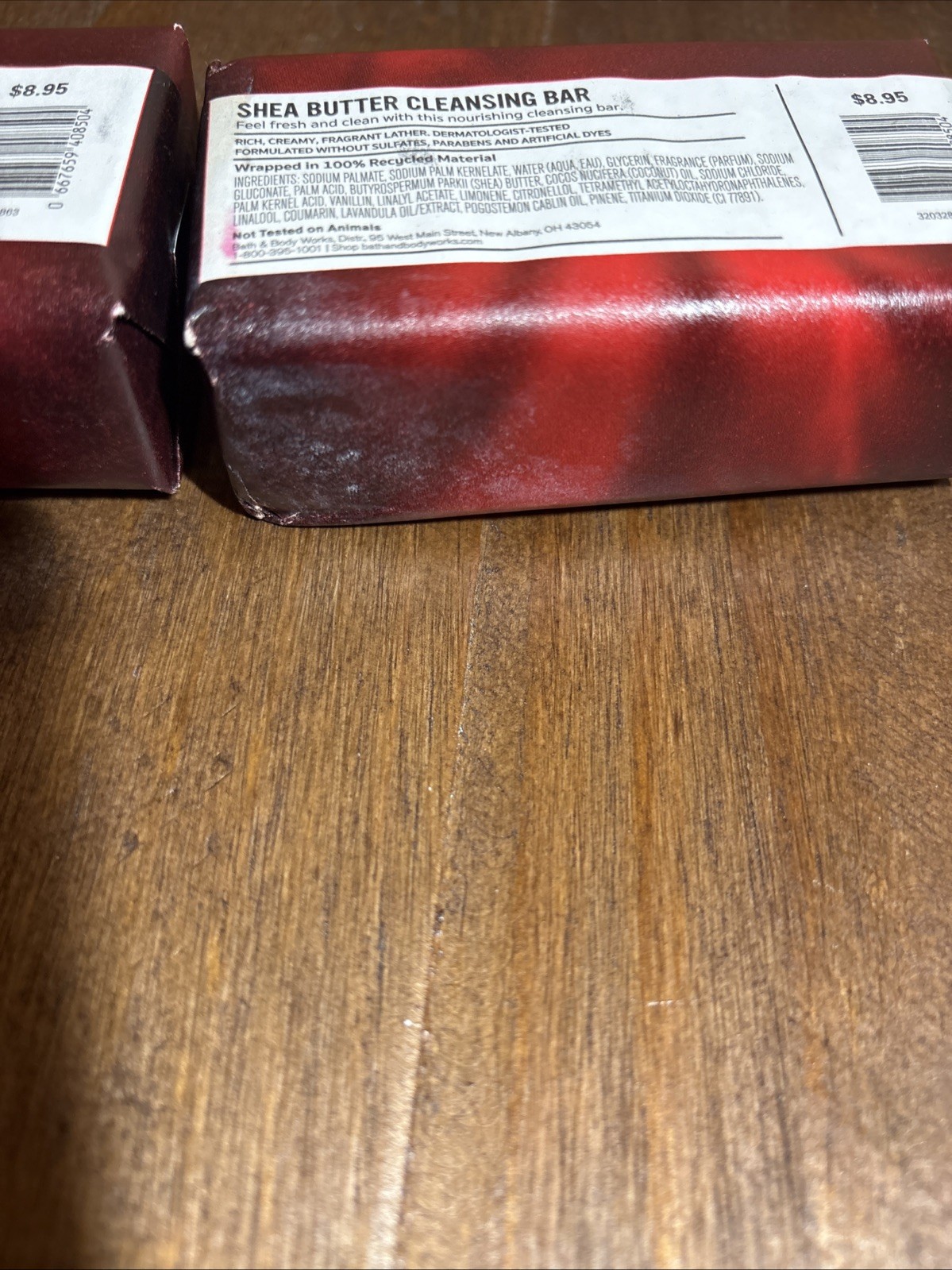Bath & Body Works Adrenaline Men’s Collection Cleansing Bar Soap (2) New