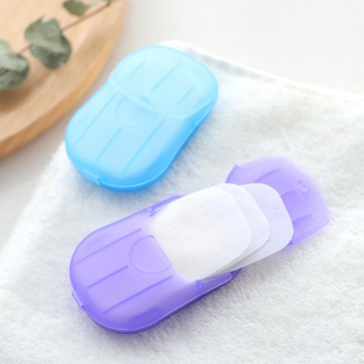 Portable Sheet Hand Soap Pack of 5/100 Pieces Camping Traveling