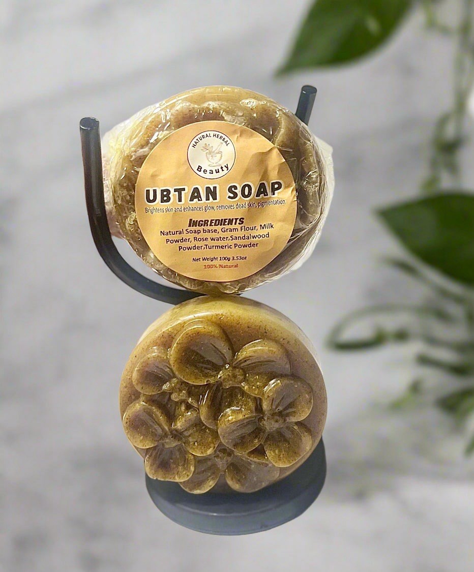 Ubtan Soap, moisturizing natural soap, detox soap, chemical free & organic