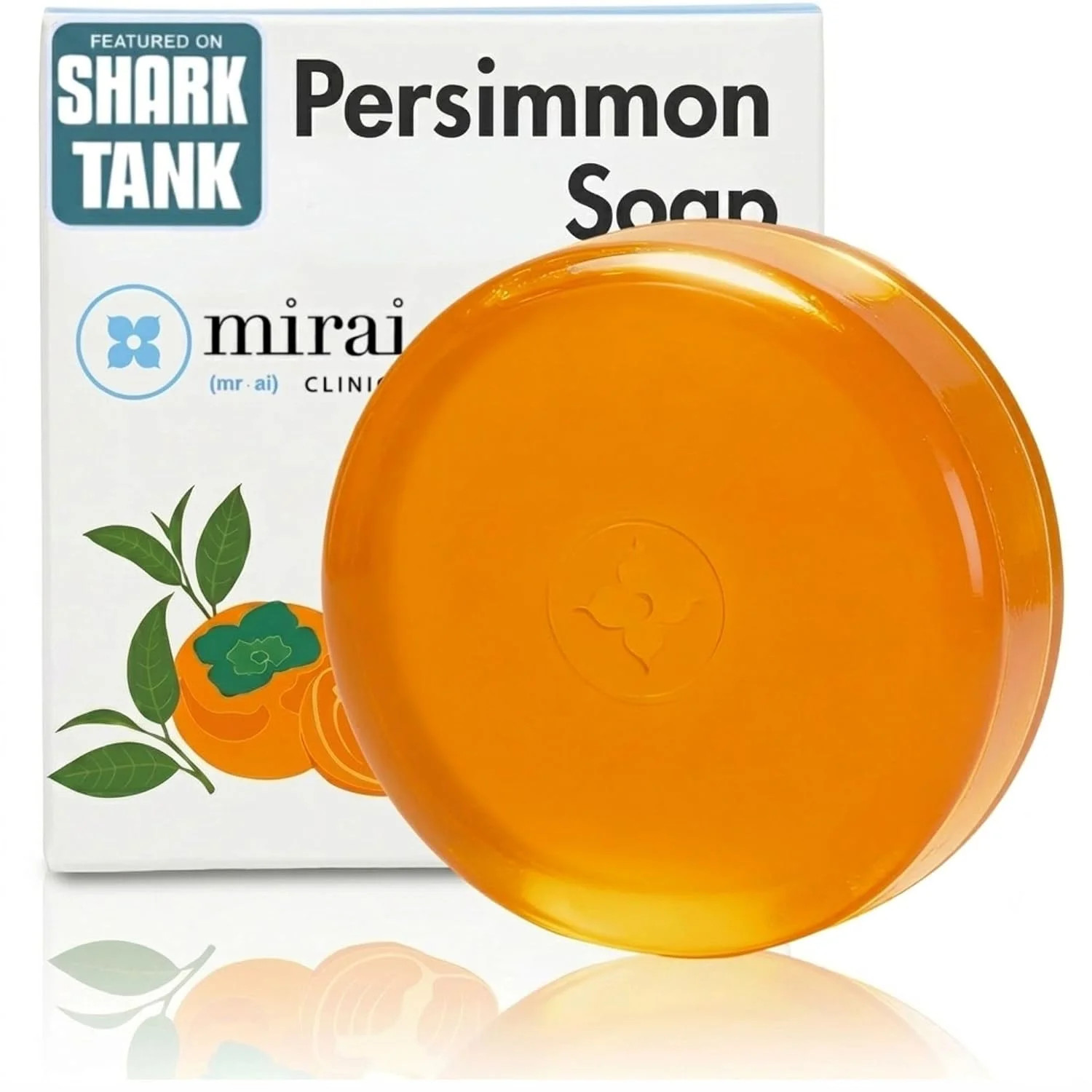 Mirai Clinical Persimmon Soap Bar for Old People Smell – Nonenal® Solution – Jap