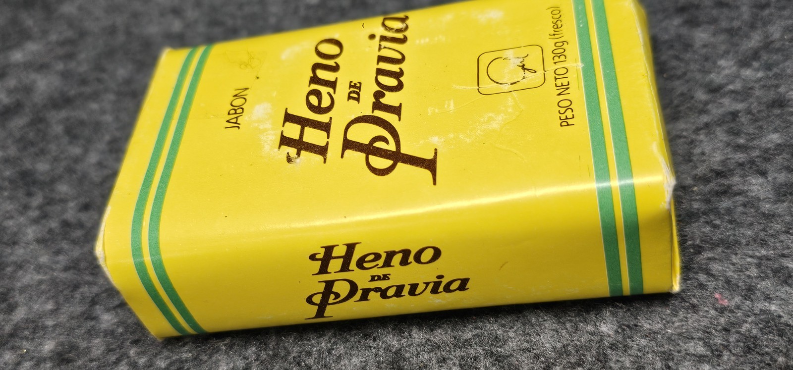 Jabon Heno de Pravia Original Natural Bath Soap Vintage Sealed 130g Espana