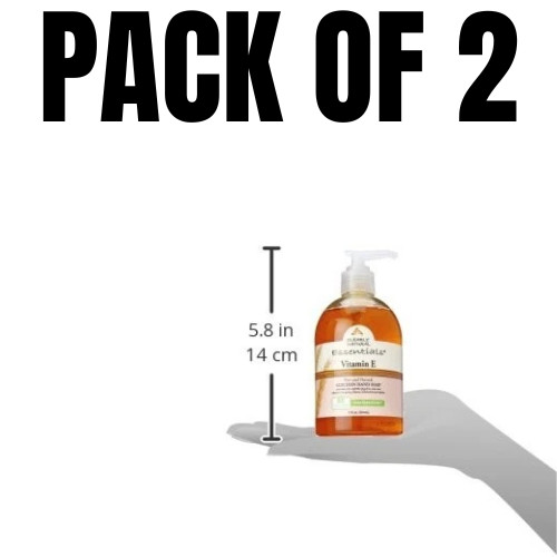 Clearly Natural Essentials Pure & Natural Glycerin Hand Soap – 12 oz (Pack of 2)