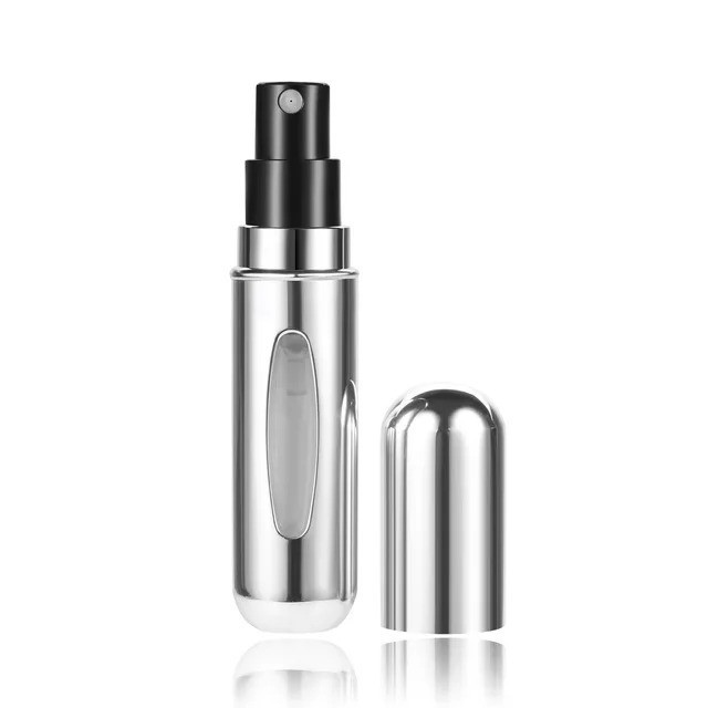 10Pcs Mini Refillable Travel Portable Perfume Atomizer Bottles Spray Pump Case