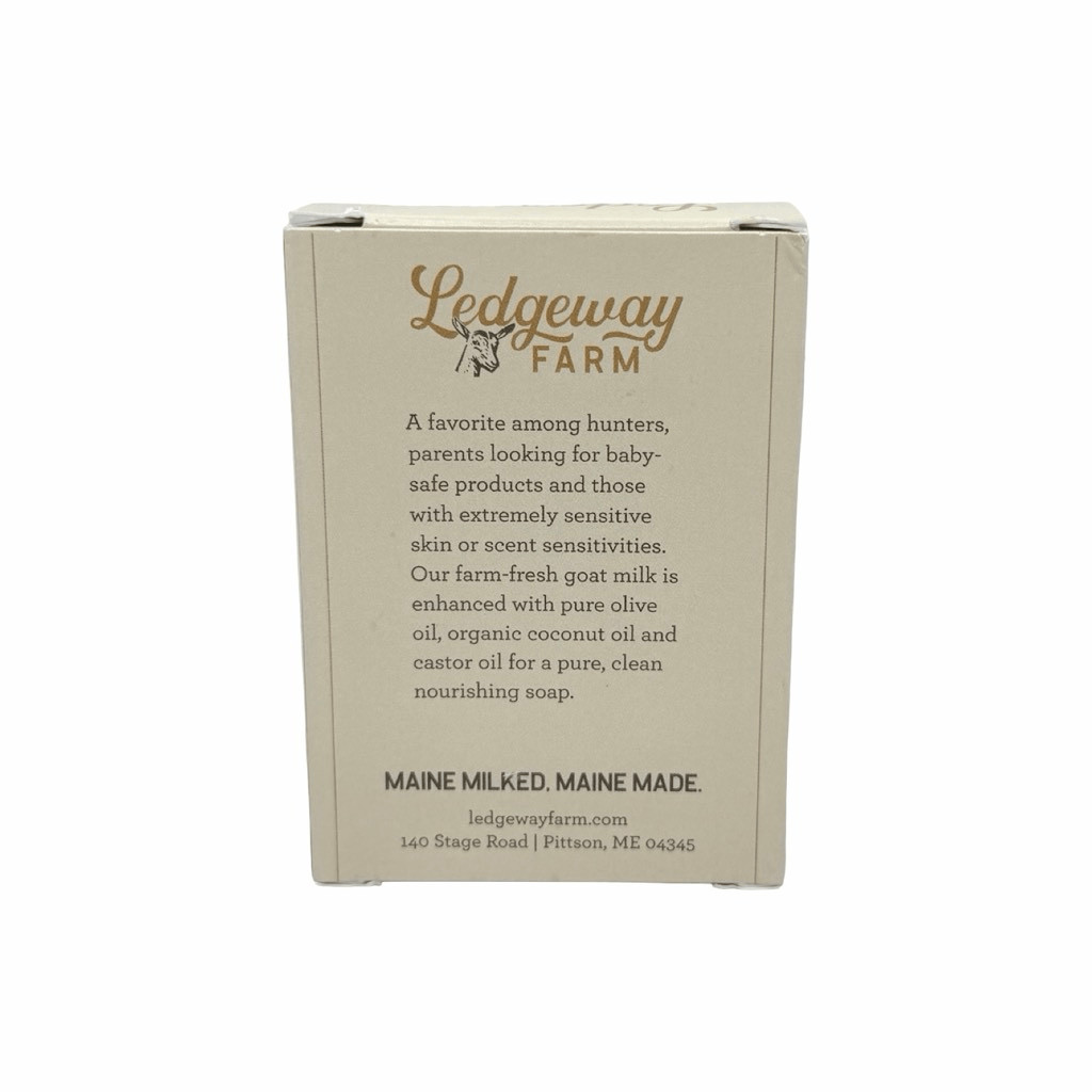 Ledgeway Farm Assorted Goat Milk Soap Set of 3 Bars 6 oz x 3 Charcoal Lemongrass