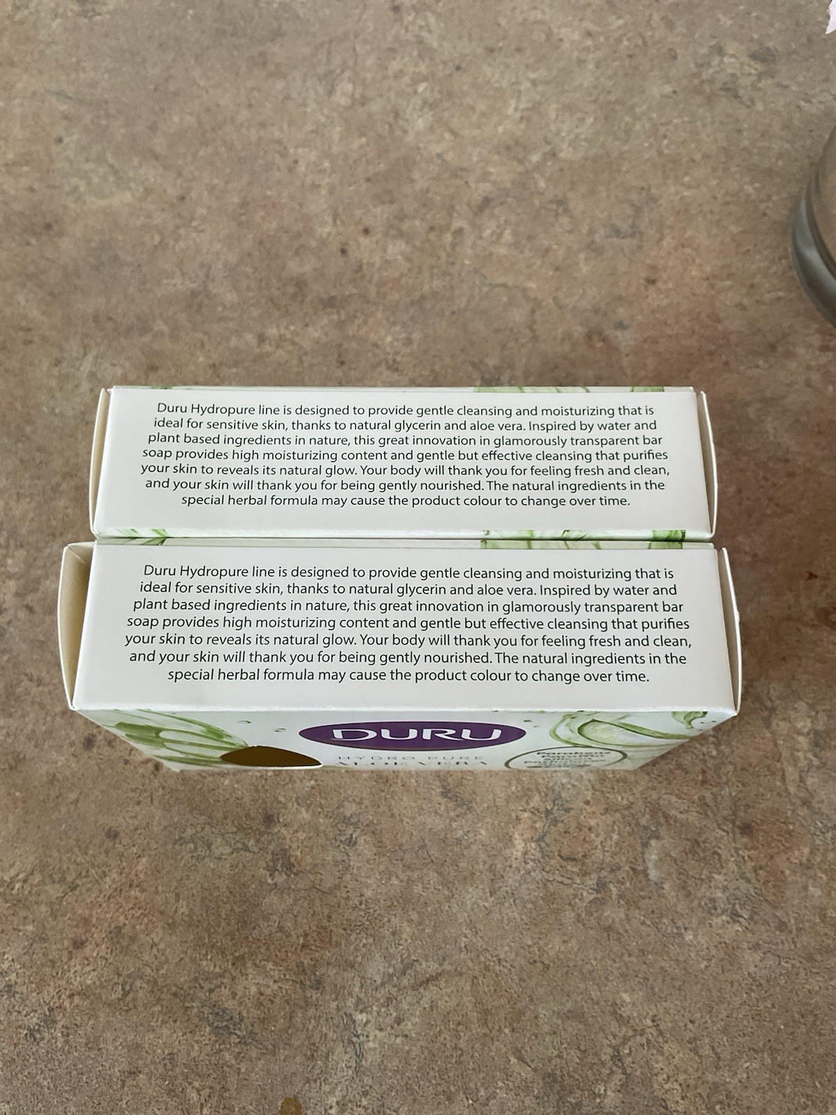 Duru Hydropure Aloe Vera Lot Of 2 Soap New