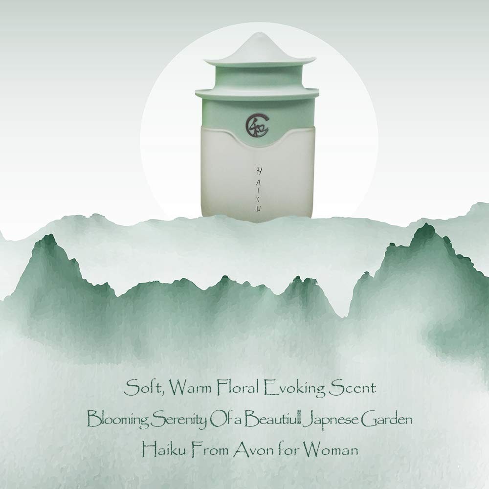 Avon Haiku Eau De Parfum 1.7 Fl. Oz. Clean Fragrance For Women Fresh Green