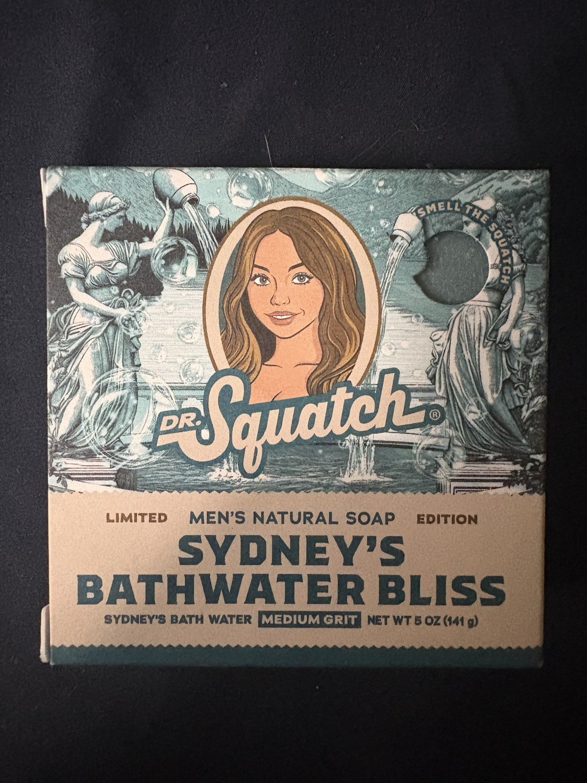 Dr. Squatch x Sydney Sweeney “Sydney’s Bathwater Bliss” Bar Soap – IN HAND #27