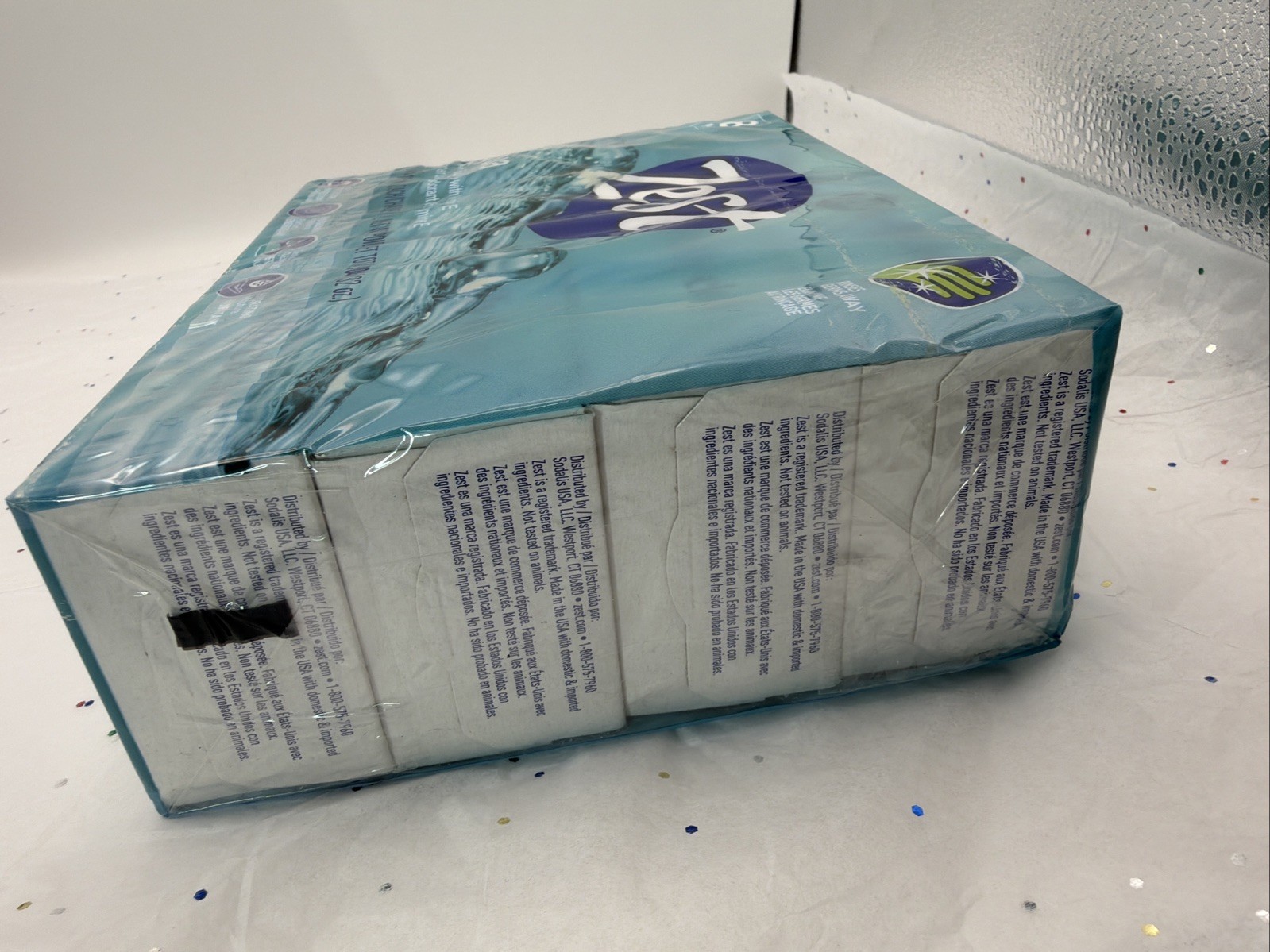 Zest 8 Pack Bath Soap Bars Aqua Fresh Deodorant Bar Soap New Sealed Bulk Lot