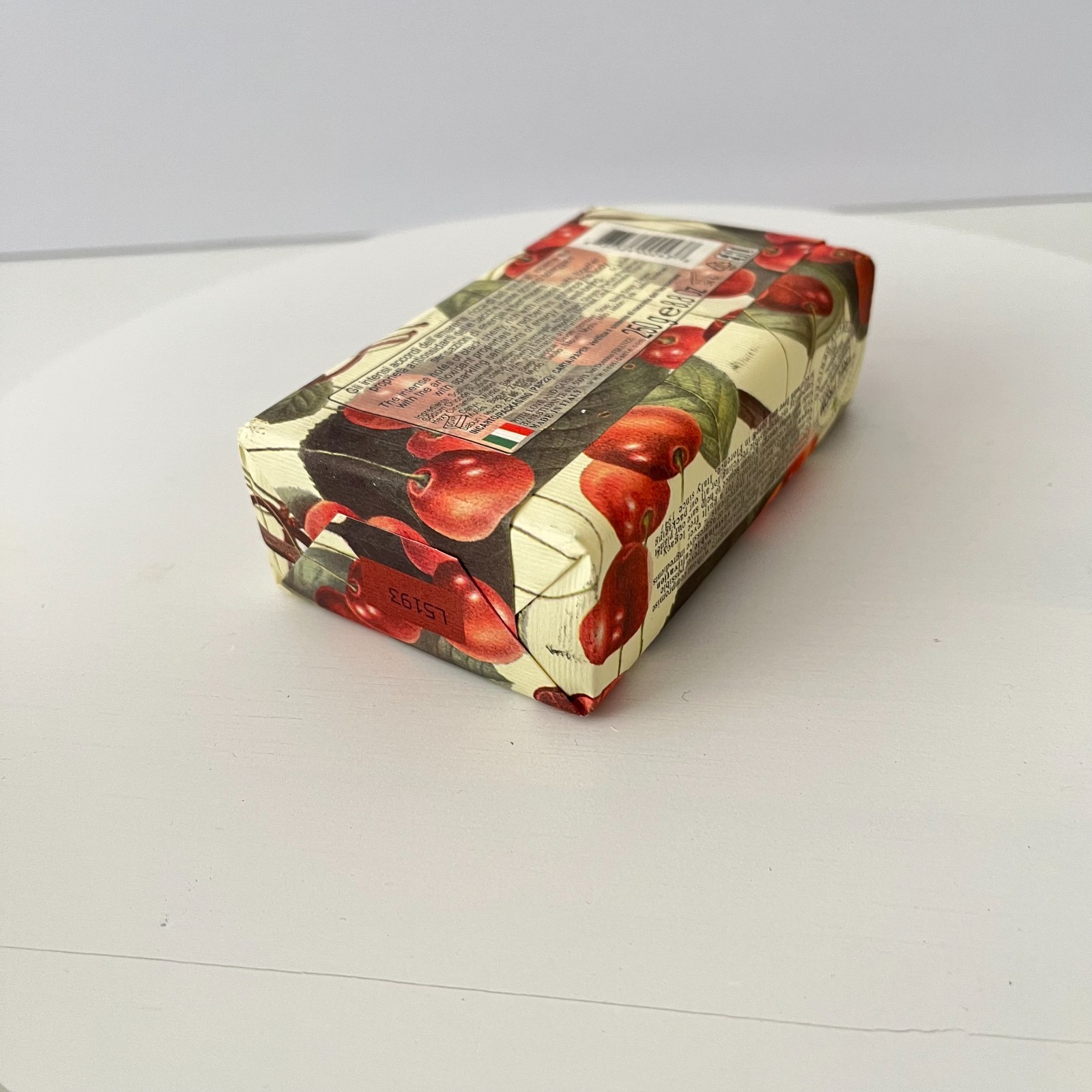 Nesti Dante Soap Bar IL Frutteto Antioxidant Black Cherry & Red Berries 8.8oz