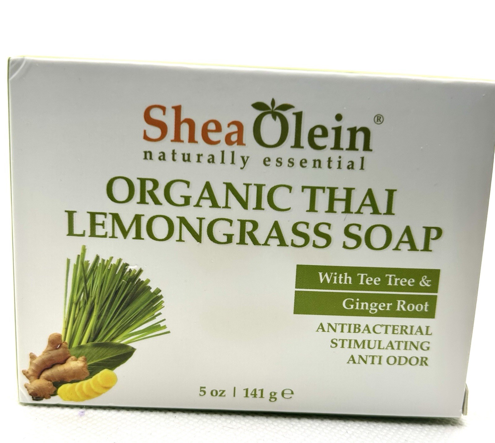 1 Pack Shea Olein Thai & Lemongrass Soap 5oz