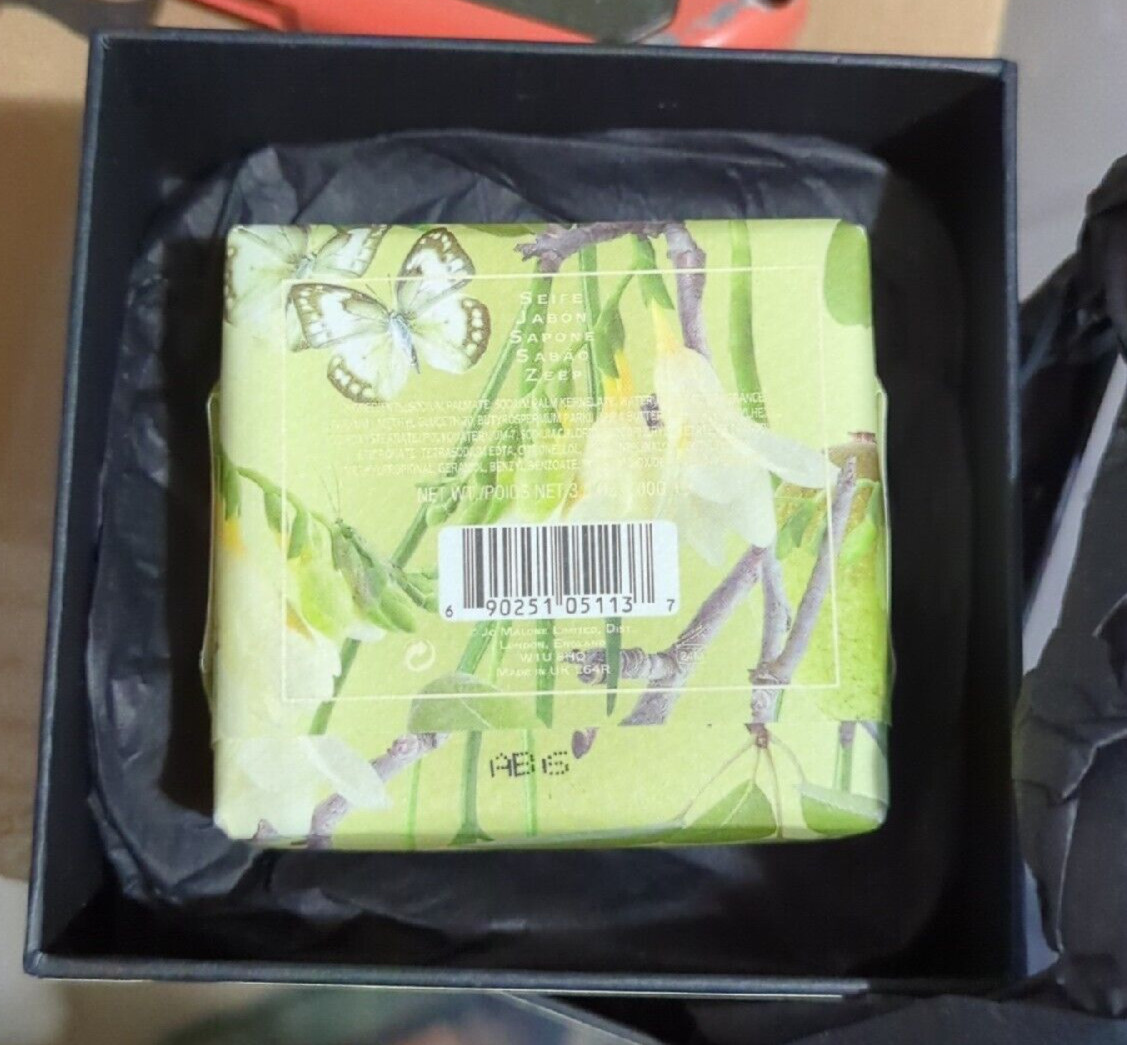 New in Box Jo Malone English Pear & Freesia Soap 3.5 oz/100g