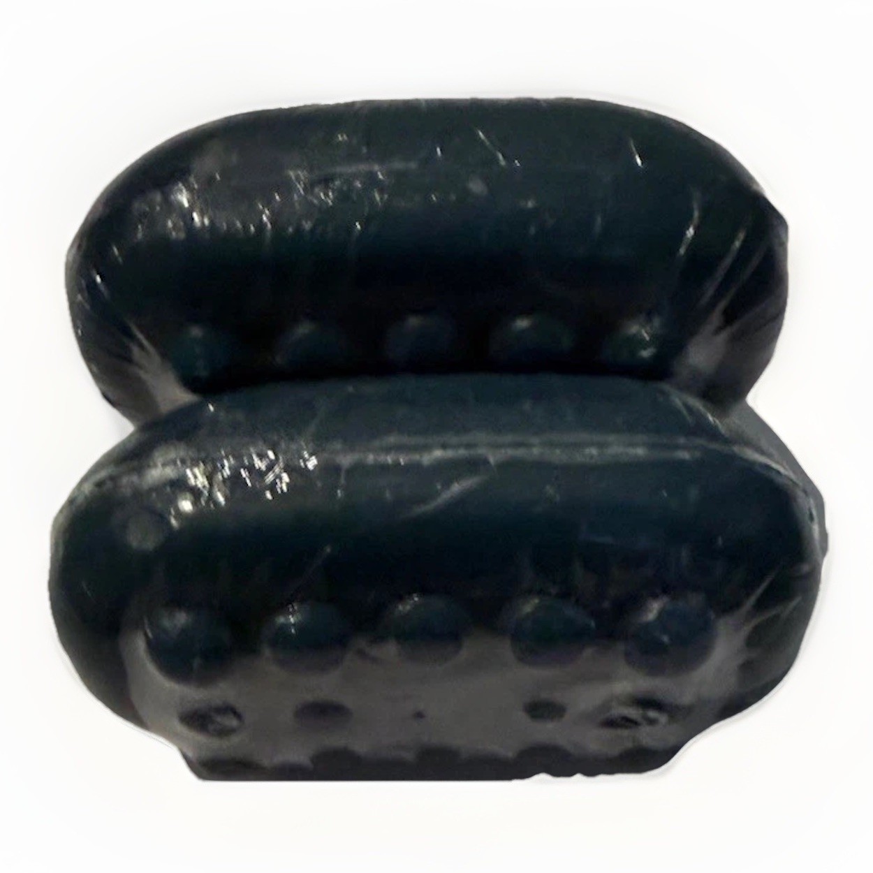 2- BLISS Mini Blue Massage Bar Soap Wrapped 1.8 oz / 51g RARE Discontinued