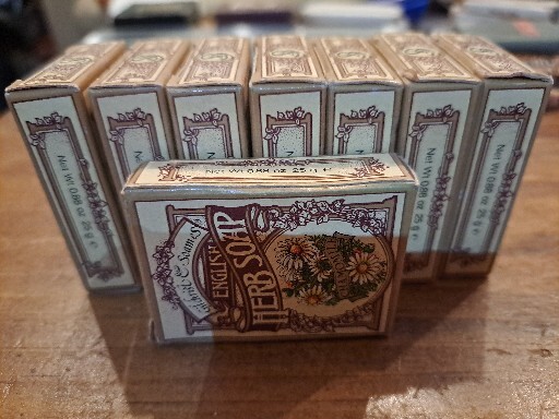 Gilchrist & Soames English Herb Chamomile Soap Travel Size 0.9oz Lot of 5