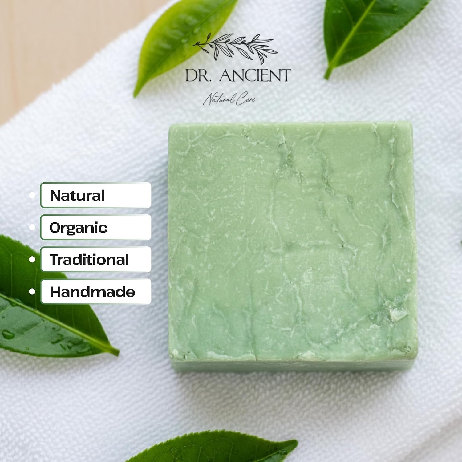 Tea Tree Soap Bar – Handcrafted, Chemical-Free, Ideal for Sensitive Skin