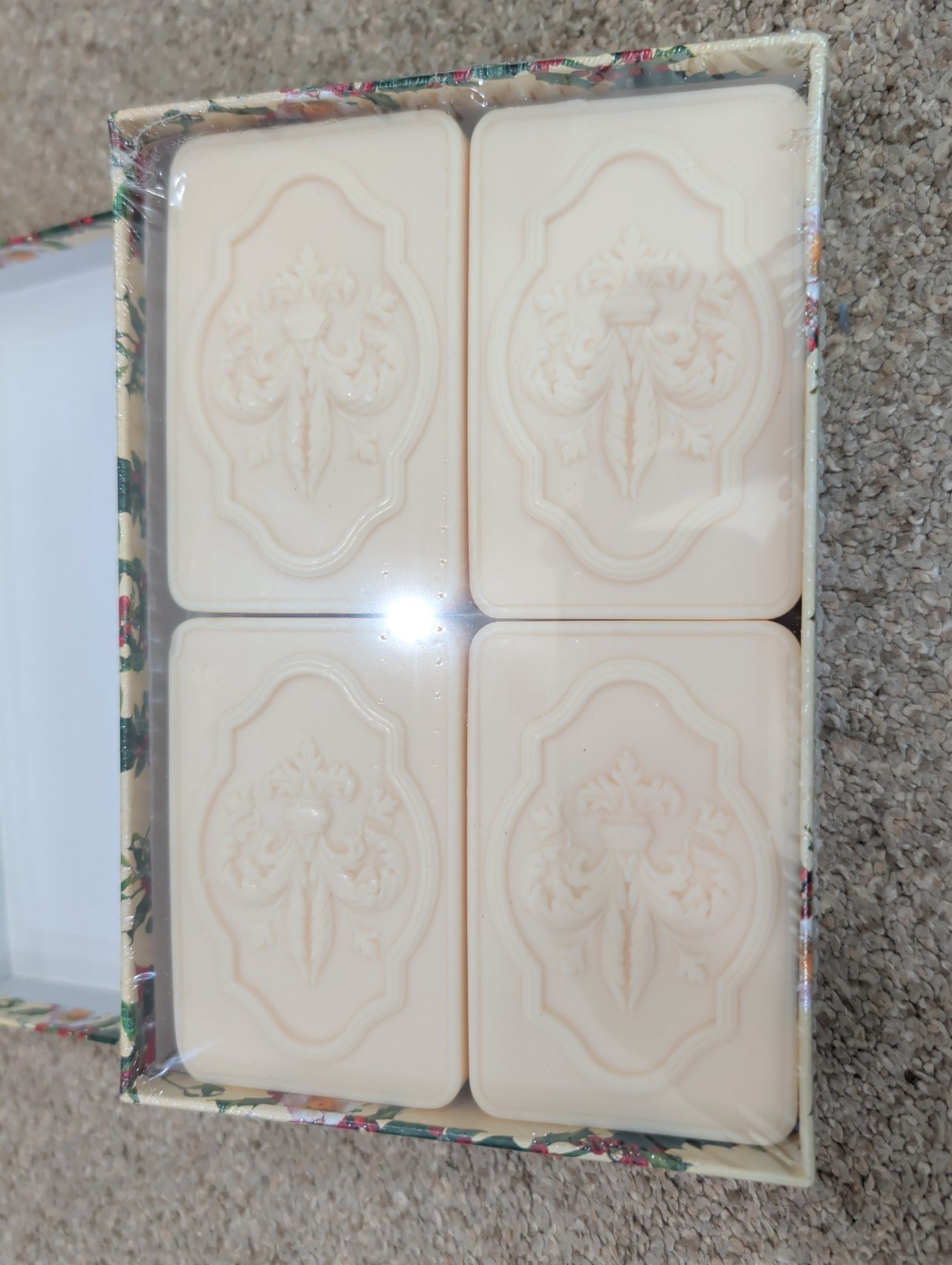 Saponificio Artgianale Fiorentino Soap Almond 4 x 4.4 oz Made in Italy Sealed
