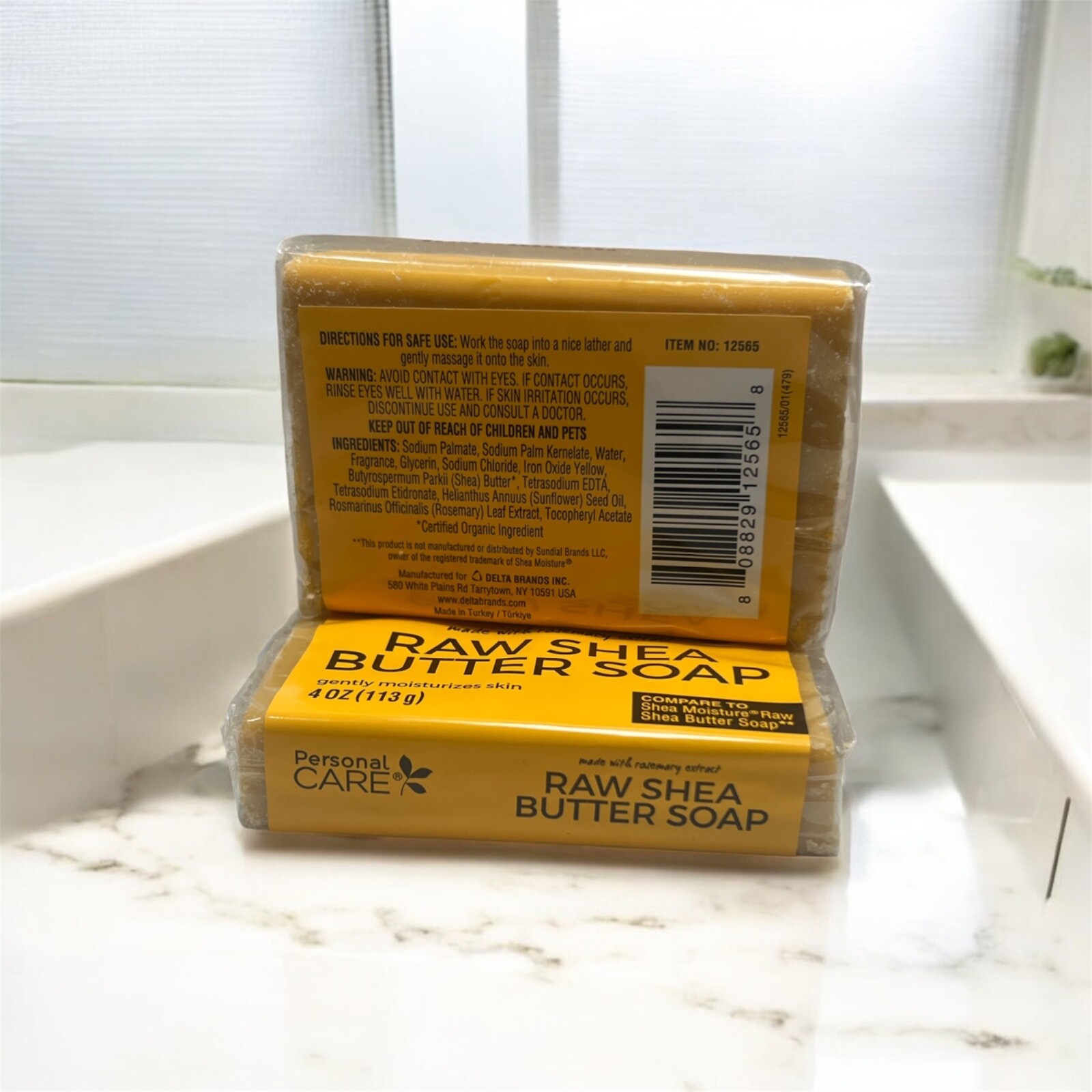 Set of 2-Raw Shea Butter Bar Soap by Personal Care, FREE SHIPPING.