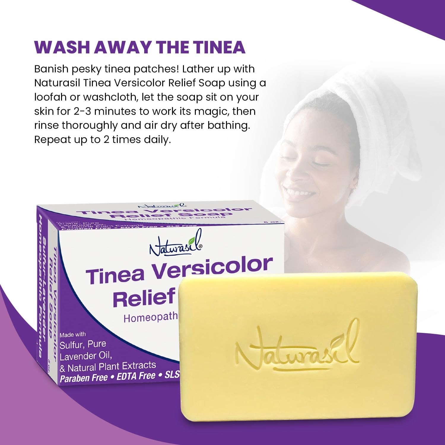 Quick Relief from Skin Discoloration | Sulfur Soap for Tinea & Jock Itch, 5 oz