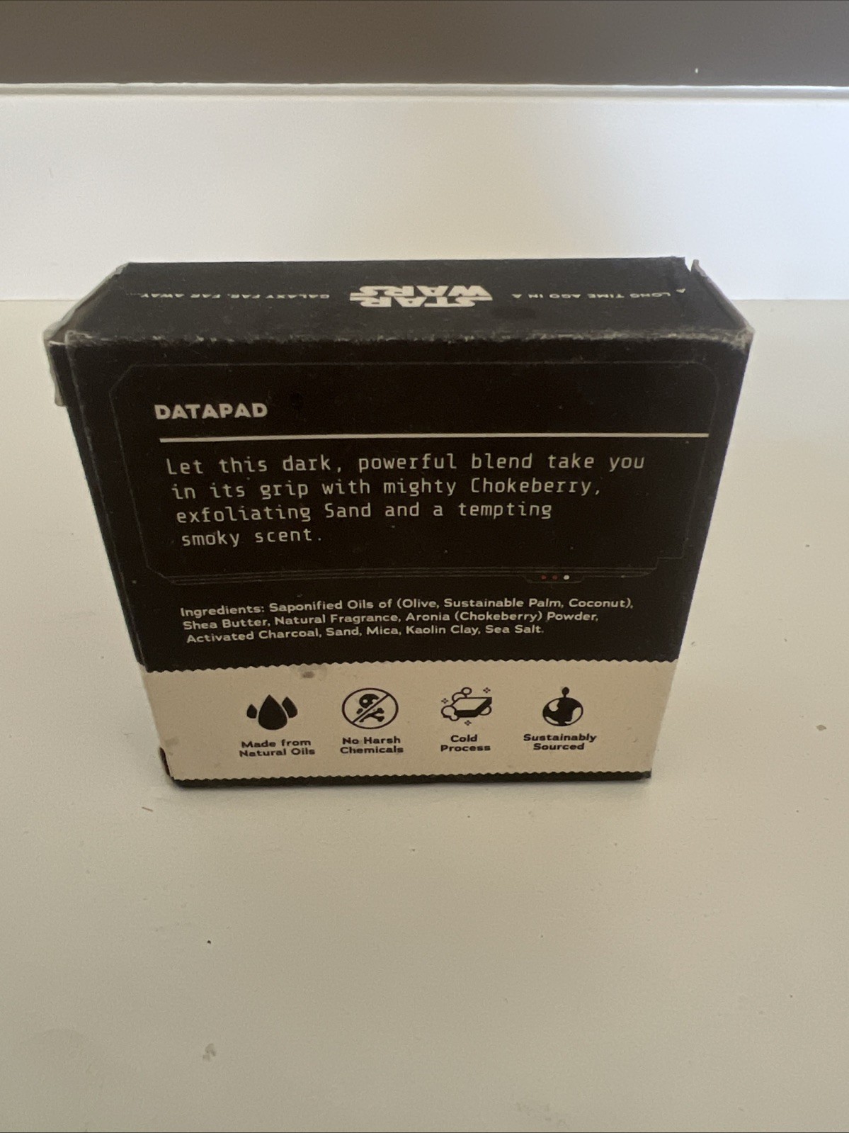 Dr. Squatch Dark Side Scrub Star Wars Darth Vader Soap Sandman Soap Bar 5oz