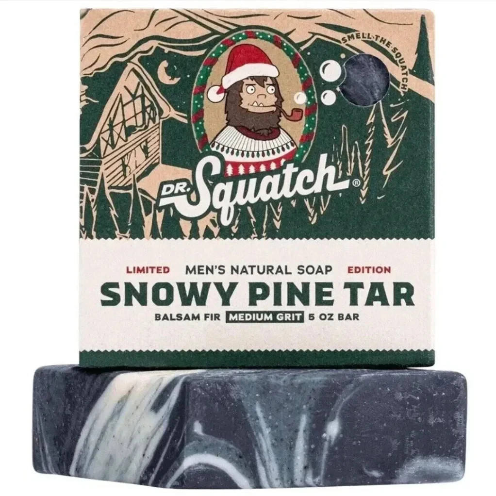 Dr. Squatch Soap Men’s natural bar soap 43 Scents Available 1 Beard Oil