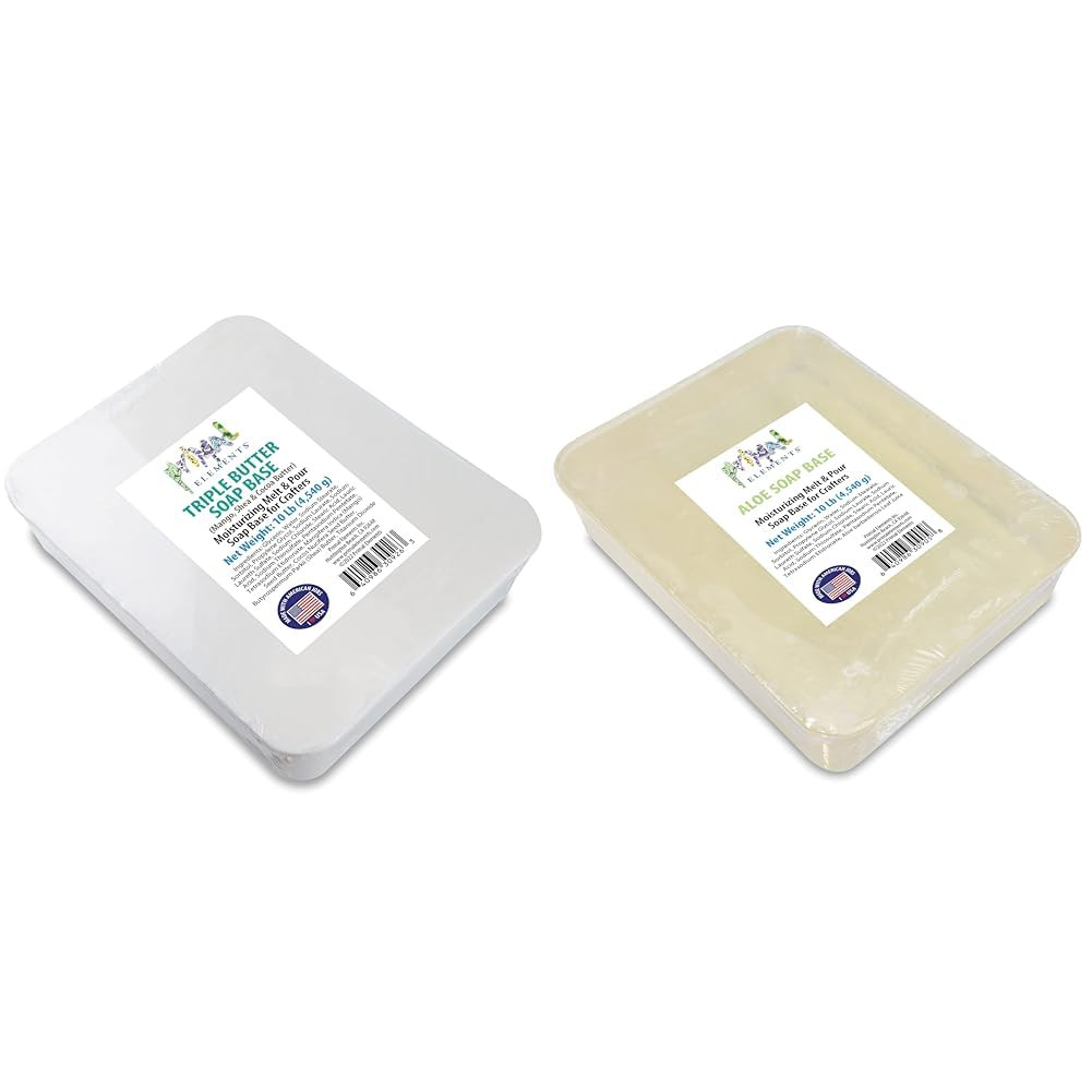 Triple Butter Soap Base (Mango, Shea, and Cocoa Butter) – Moisturizing Melt and