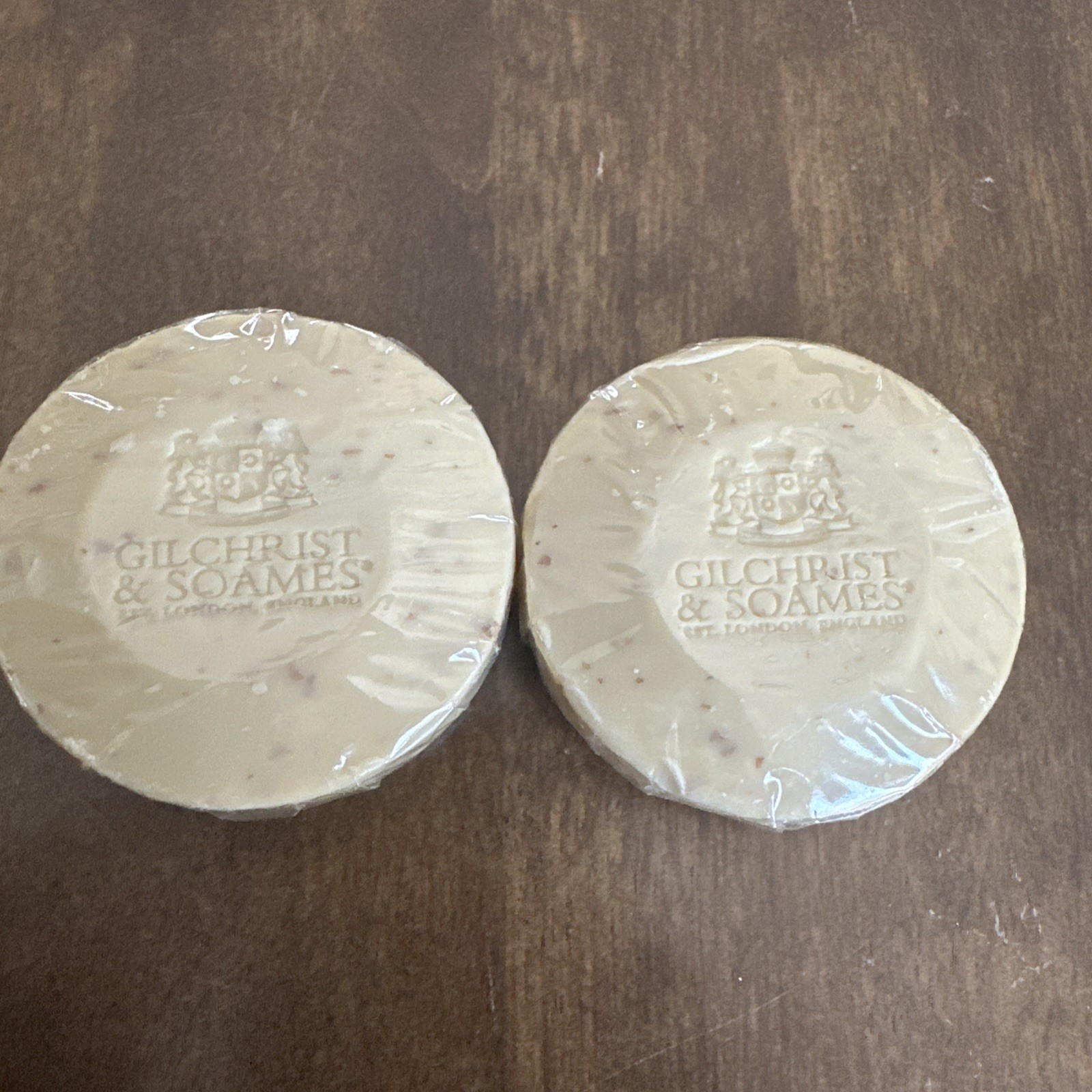 Gilchrist & Soames Cleansing Bar 2 Pieces 42g Soap Oatmeal 1.5oz Travel Size