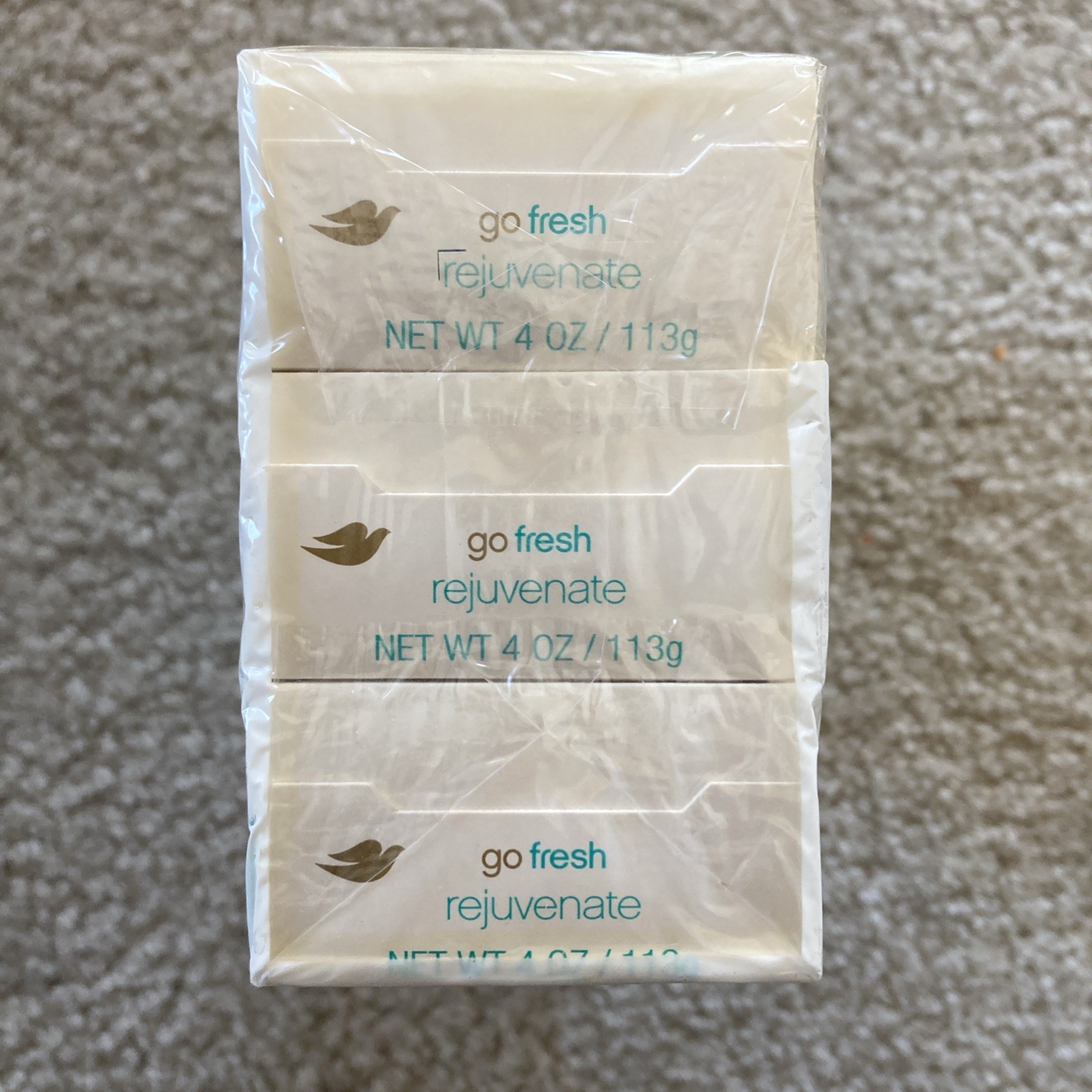 Dove Go Fresh Rejuvenate Pear and Aloe Vera Scent 6 4oz Beauty Bars