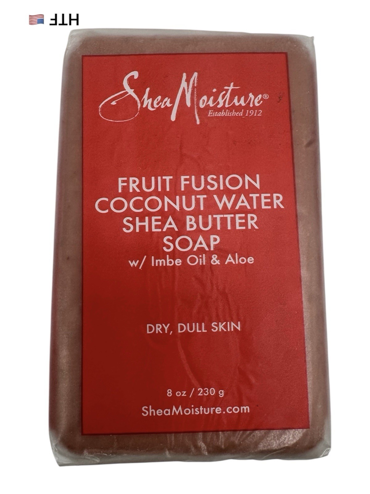 (1) Shea Moisture Fruit Fusion Coconut Water Shea Butter Soap – Dry Skin 8 oz