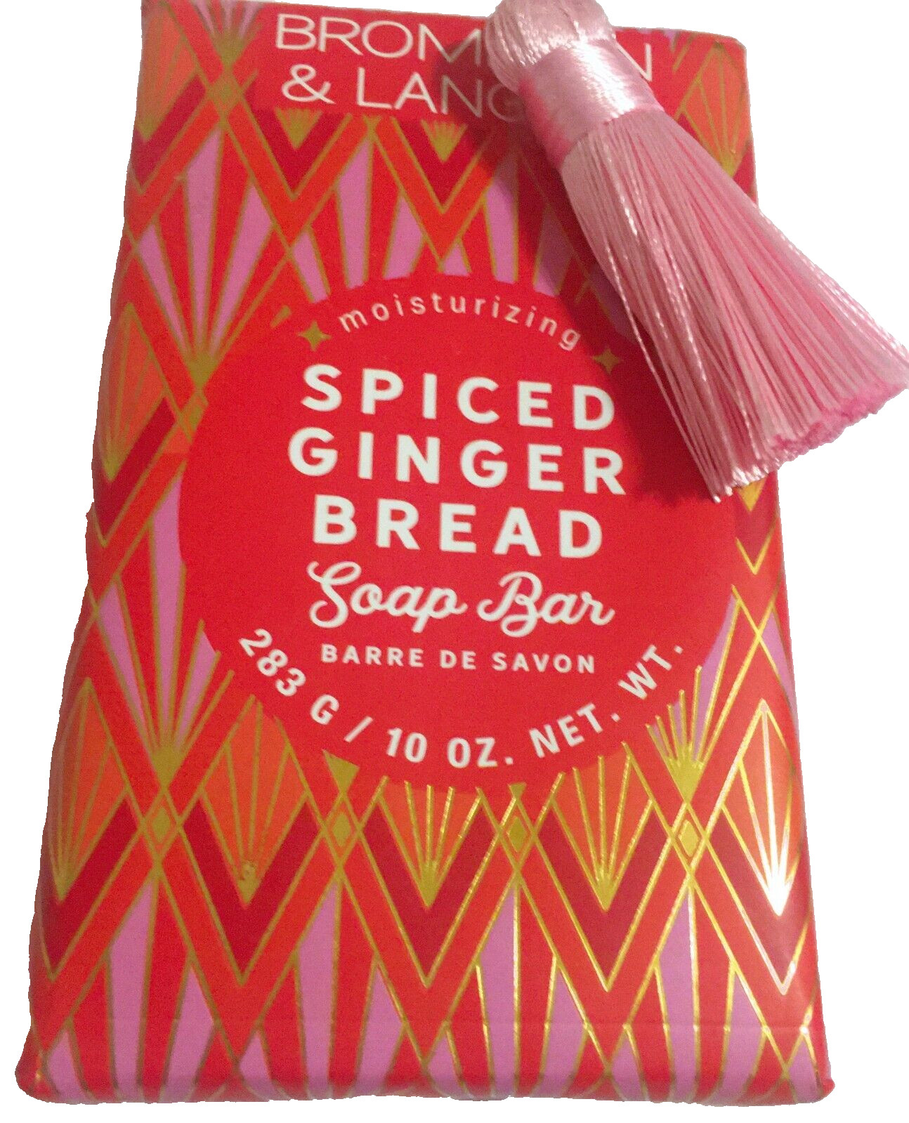 Brompton & Langley Spiced Gingerbread Moisturizing Soap Bar 10 oz