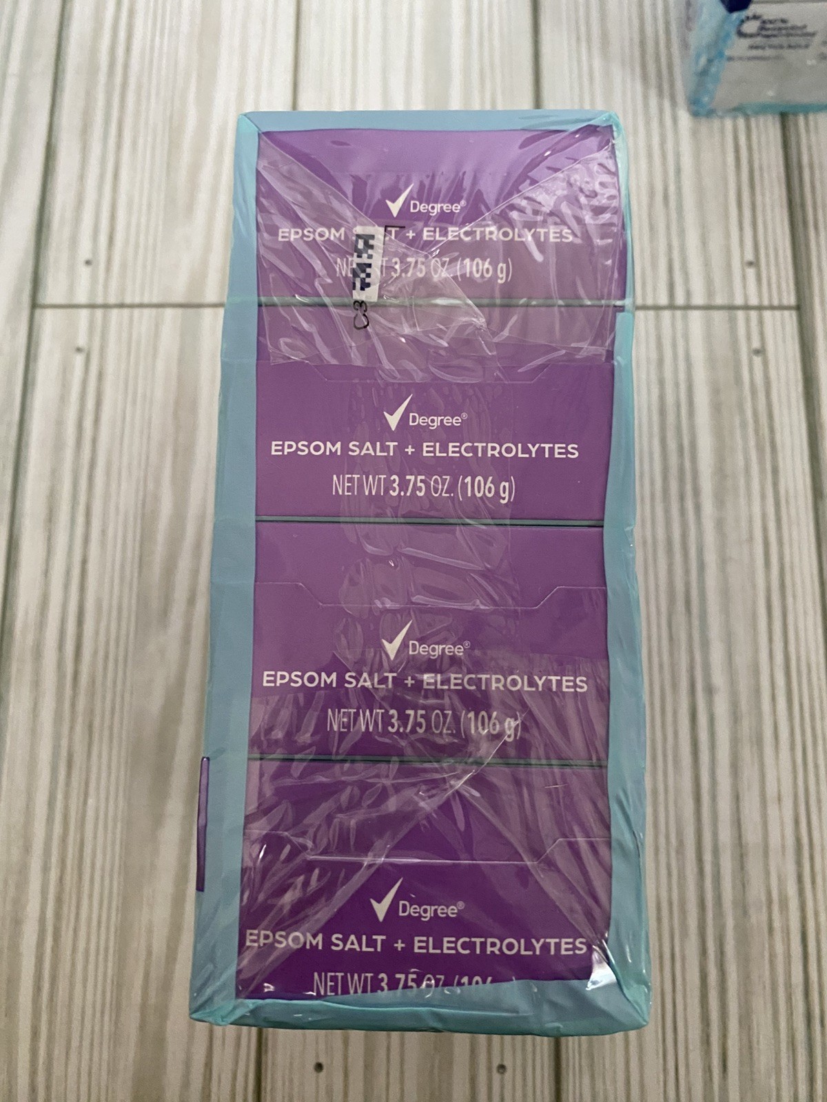 Degree Max Recovery 3-in-1 Soap Bar Epsom Salt + Lavender 3.75 OZ 4 Bar Pack