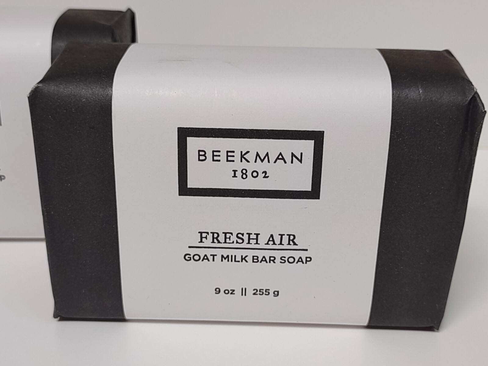 (2) Beekman 1802 Goat Milk Bar Soap FRESH AIR Jumbo Size 9 ounces each