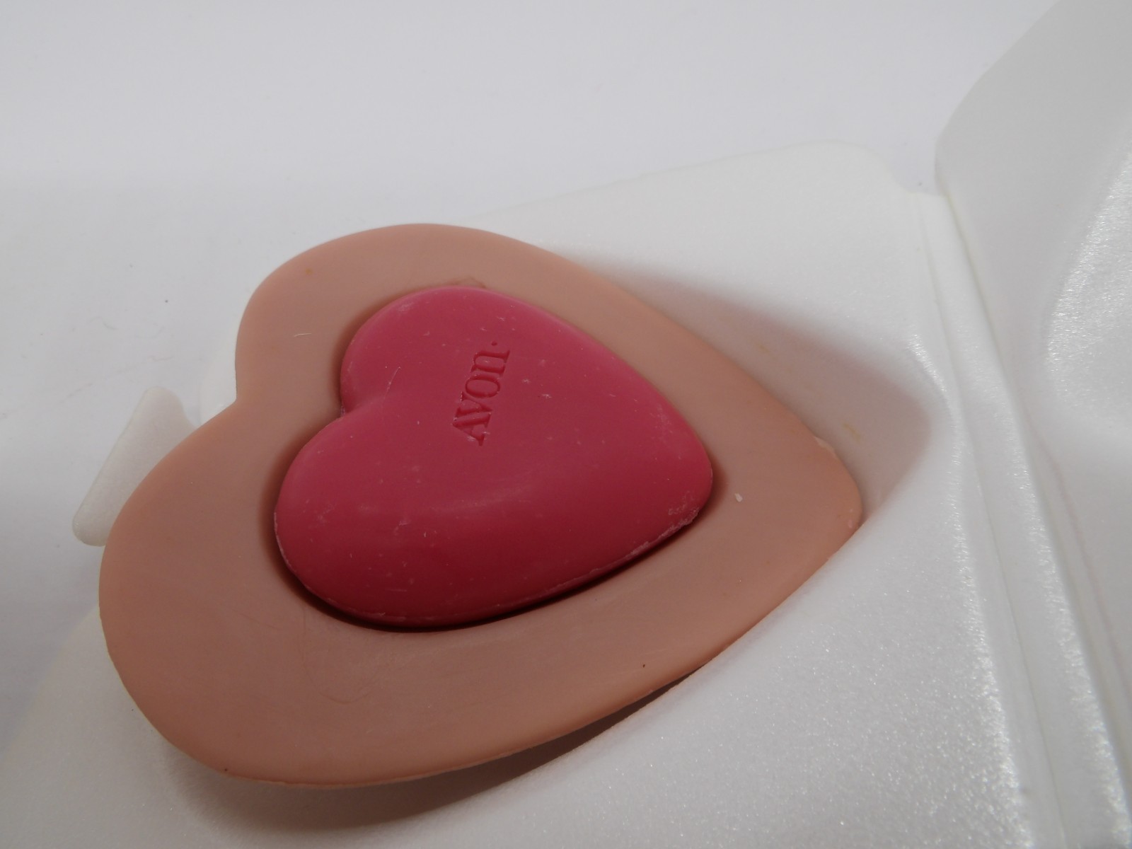Vintage Avon Soap A Token of Love Heart Soaps Unused old stock