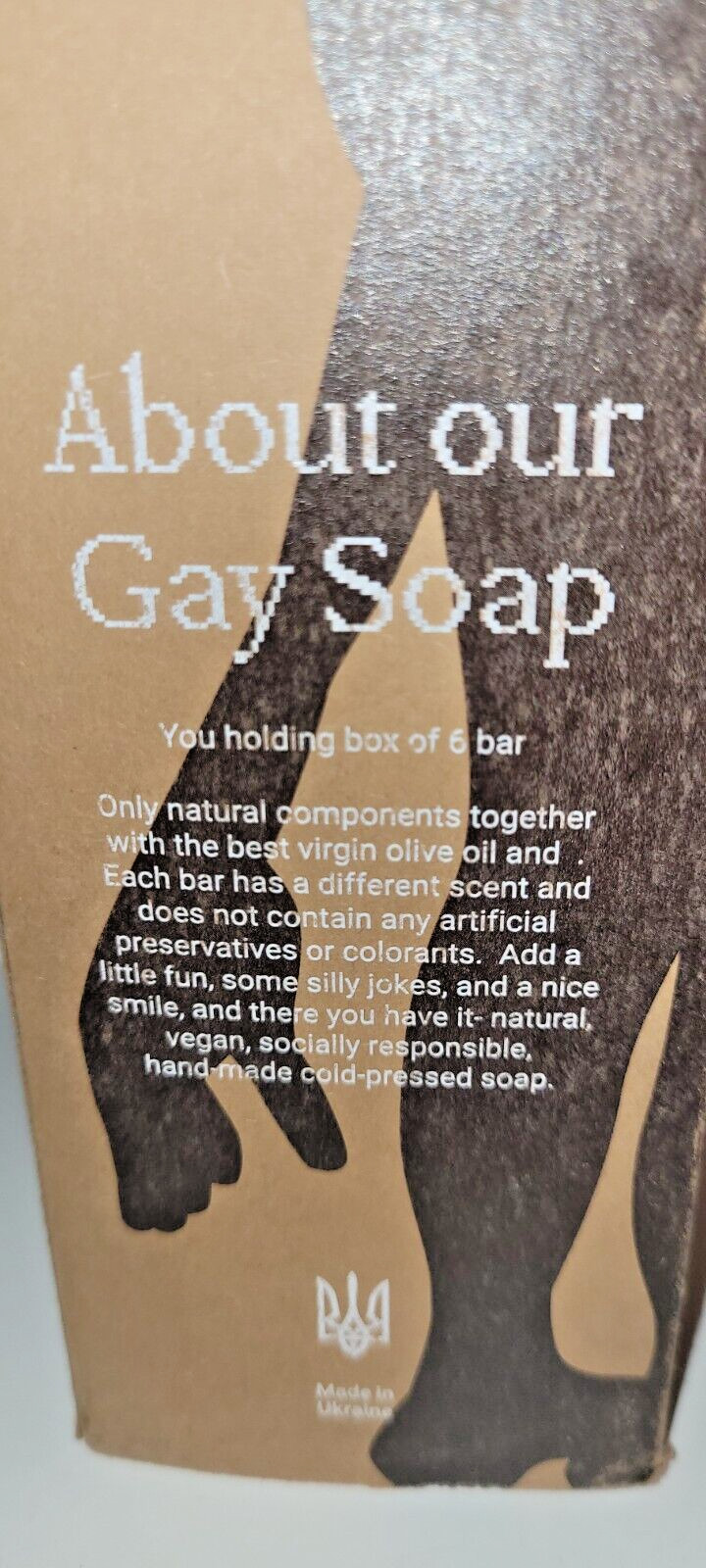 Gay Soap the Soap You Can Drop Rainbow Flag Pride Novelty LGBTQ 6 Bar Set in Box
