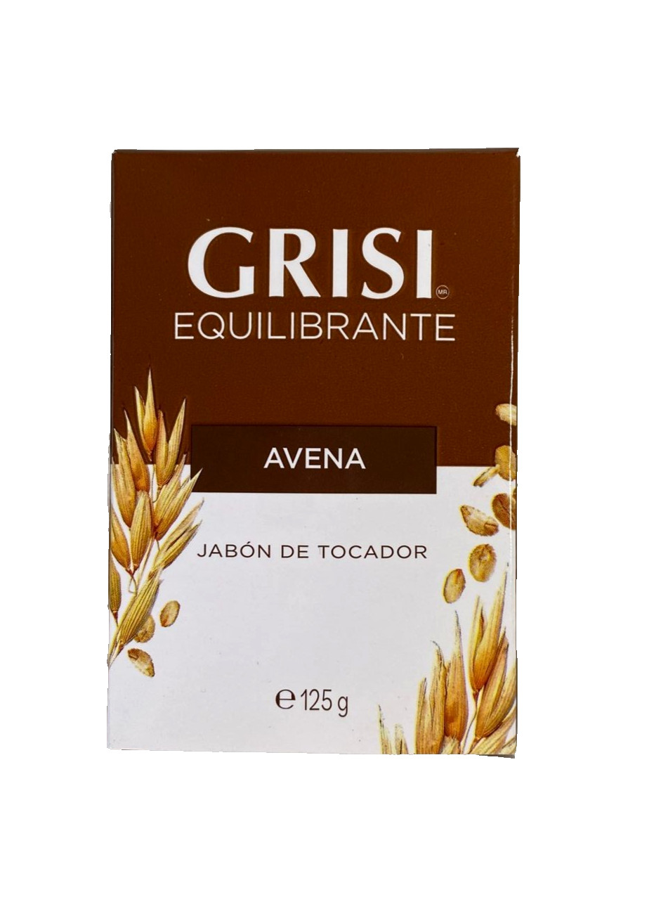 2-Pk Grisi Equilibrante Avena/Oatmeal Clarifying Soap 125g/4.4oz.