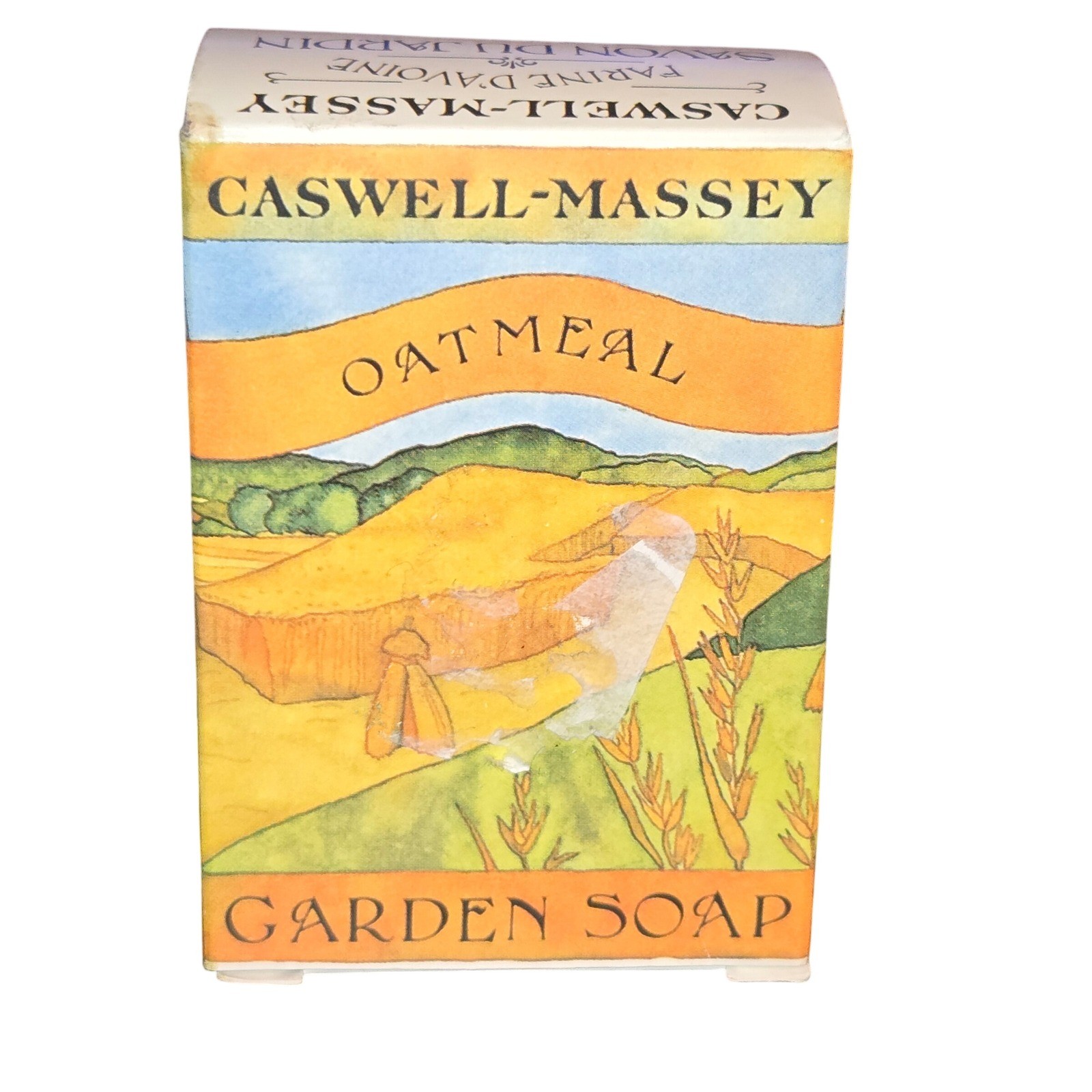 Caswell-Massey Oatmeal Garden Bath Soap Unisex 3.25oz Beige Savon du Jardin New