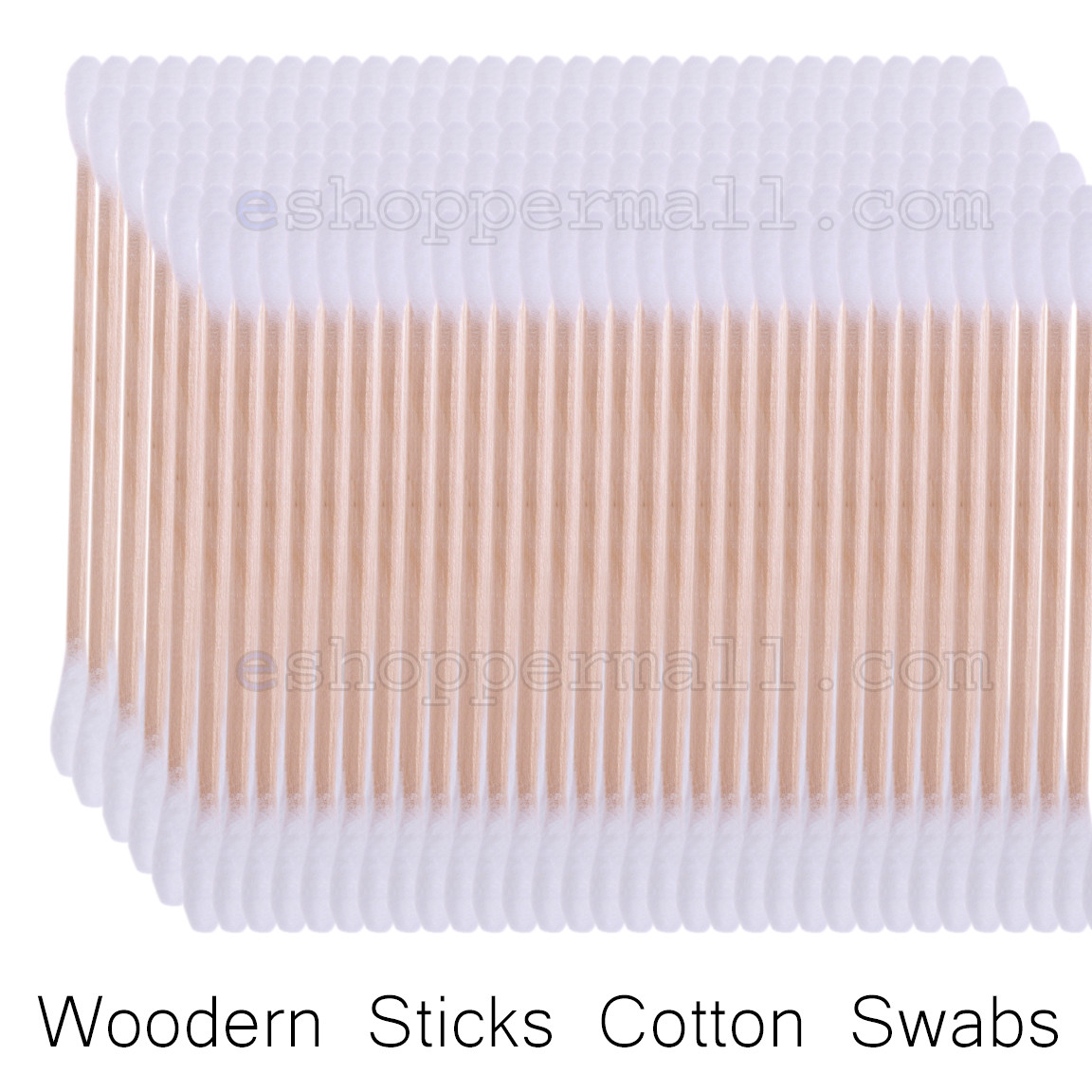 Wood Stick Cotton Swabs cotton wooden q tip Swab 350pcs Pure Cotton AF-350QT