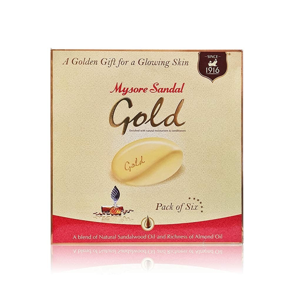 Gold Soap, 125 Grams Per Unit (Pack of 6)