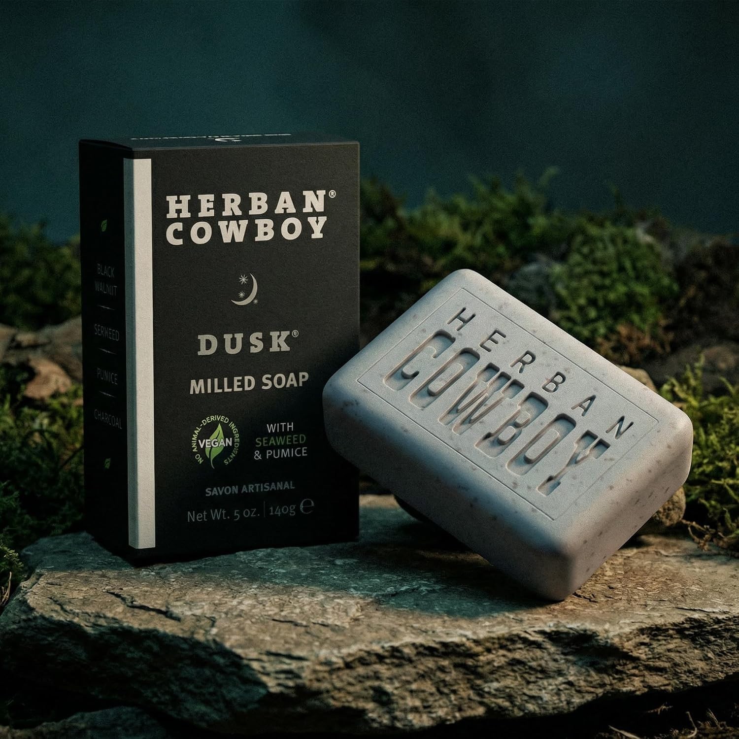 Indulgent Dusk Body Soap 5 oz – Hydrating Cedar & Lime for All Skin Types