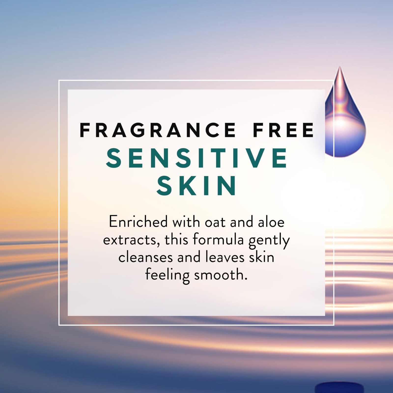 JASON Sensitive Skin Fragrance Free Body Wash, 30 Fl Oz (Pack of 1), White