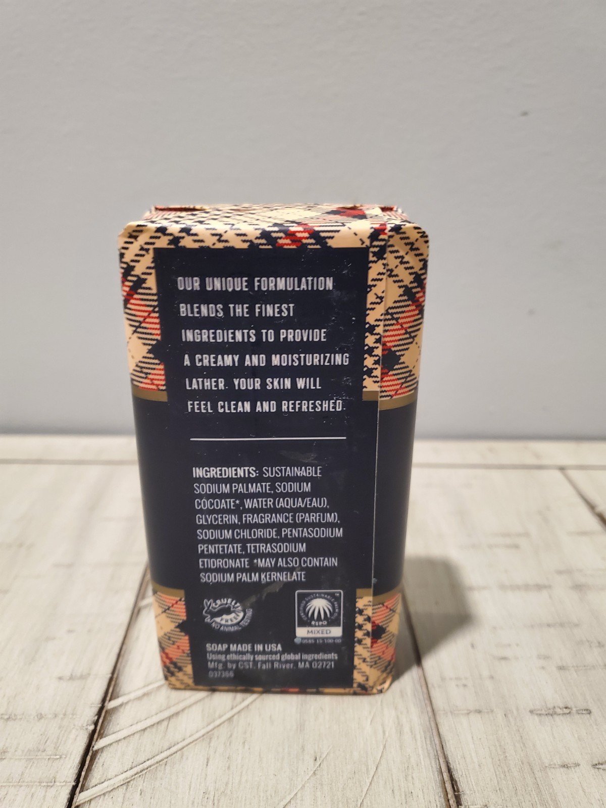 Tommy Bahama Vanella Cognac Scented Dye Free Bar Soap