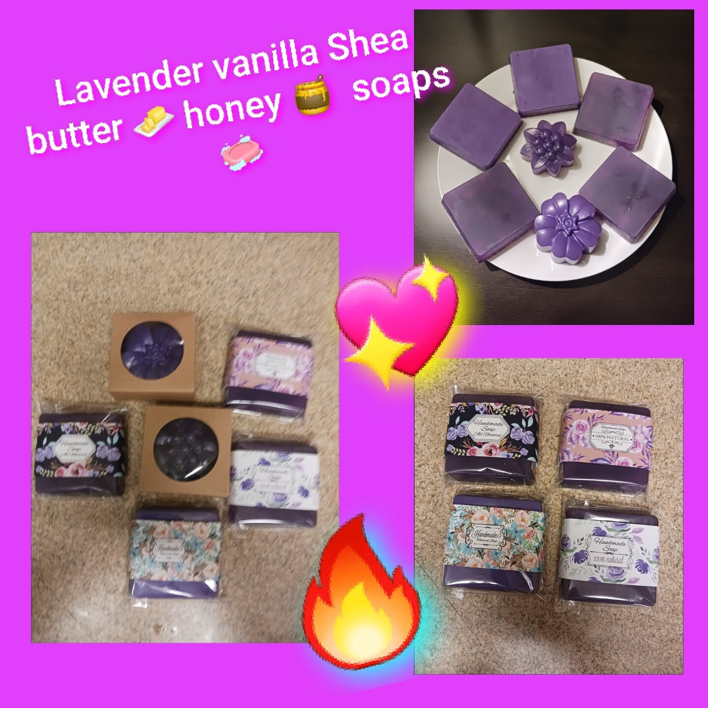 Lavender Vanilla, Shea Butter, Honey