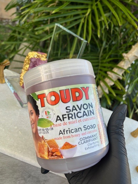 African Jelly Soap Toudy | Clarifying Glow Soap | Smooth Radiant Skin