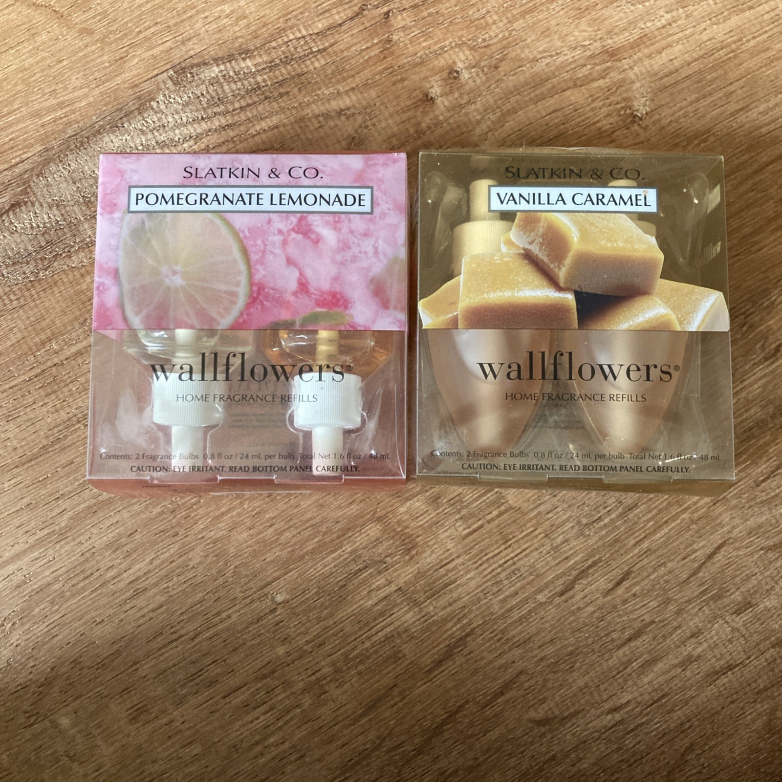Bath & Body Works Wallflowers NEW Refill Plug-Ins Lot 4-pomegranate & Vanilla