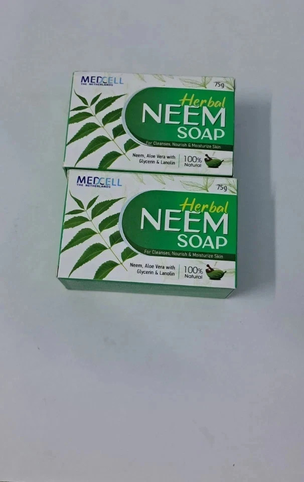 Neem Anti Scabies Soap 2 Pack – Powerful Mite & Egg Removal Treatment